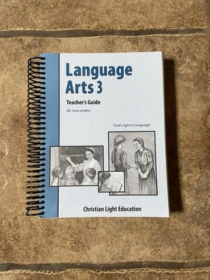 CLE Language Arts 3 Teacher's Guide Sunrise 2nd Edition
