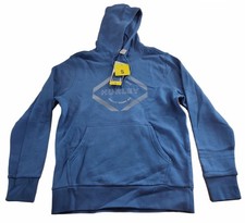Hurley Men s Graphic Fleece Lined Warm Hoodie Hooded Sweatshirt Small Blue
