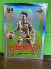 2022-23 Finest Overtime Elite #PE2-9 Bryson Warren Planet Elite 2