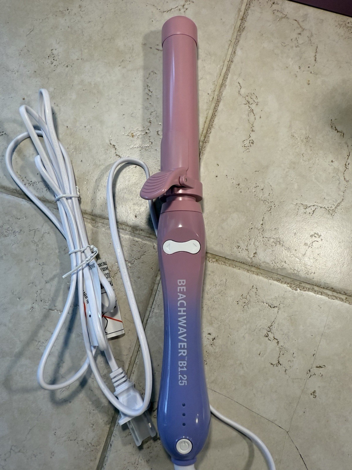 Beachwaver B1.25 Rotating Curling Iron - Pink Sunset, Brand New Open Box 1.25 "