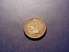 Nice AU 1862 Indian Head Cent