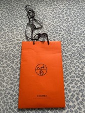 Authentic Hermes Orange Shopping Bag 17x11