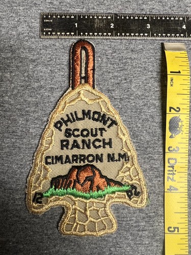 Philmont Scout Ranch Arrowhead Award only earned by completing a philmont trek 