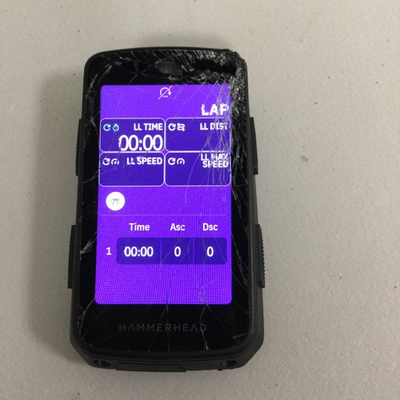 #ad #ad Hammerhead Karoo 3 GPS Bike Computer Cracked Screen $269.99