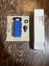 KRAUSE & NAIMER ROTARY SWITCH CHR10-C57420 EF, 5930013851894,NEW-OEM