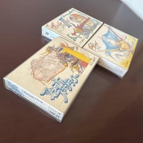 Masterpiece Final Fantasy Famicom All 3 Title Set Square