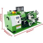 Precision Instrument Metal Lathe Bench 8''*16'' with Digital Grating Scale 110V — photo 10