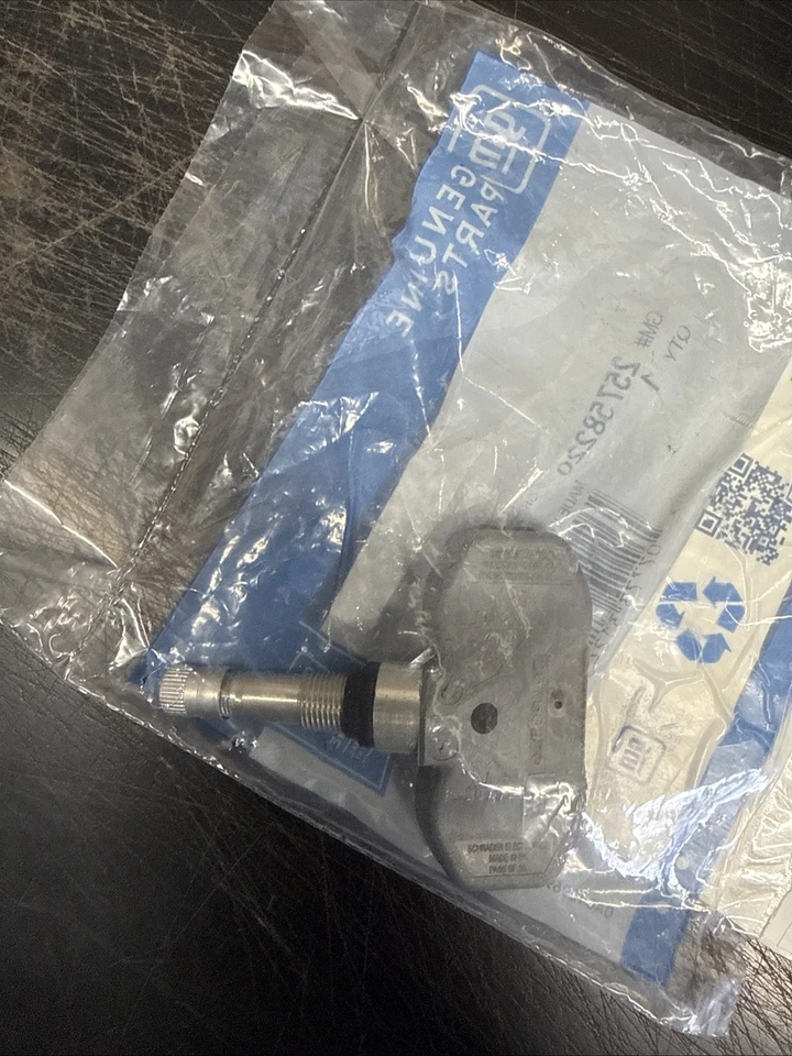 Genuine GM Tire Pressure Monitoring System (TPMS) Sensor Part#25758220 - Image 2 of 2