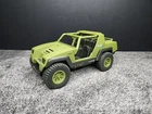 Vintage HASBRO GI Joe VAMP Jeep ARAH Army Green Vehicle 1982 Incomplete