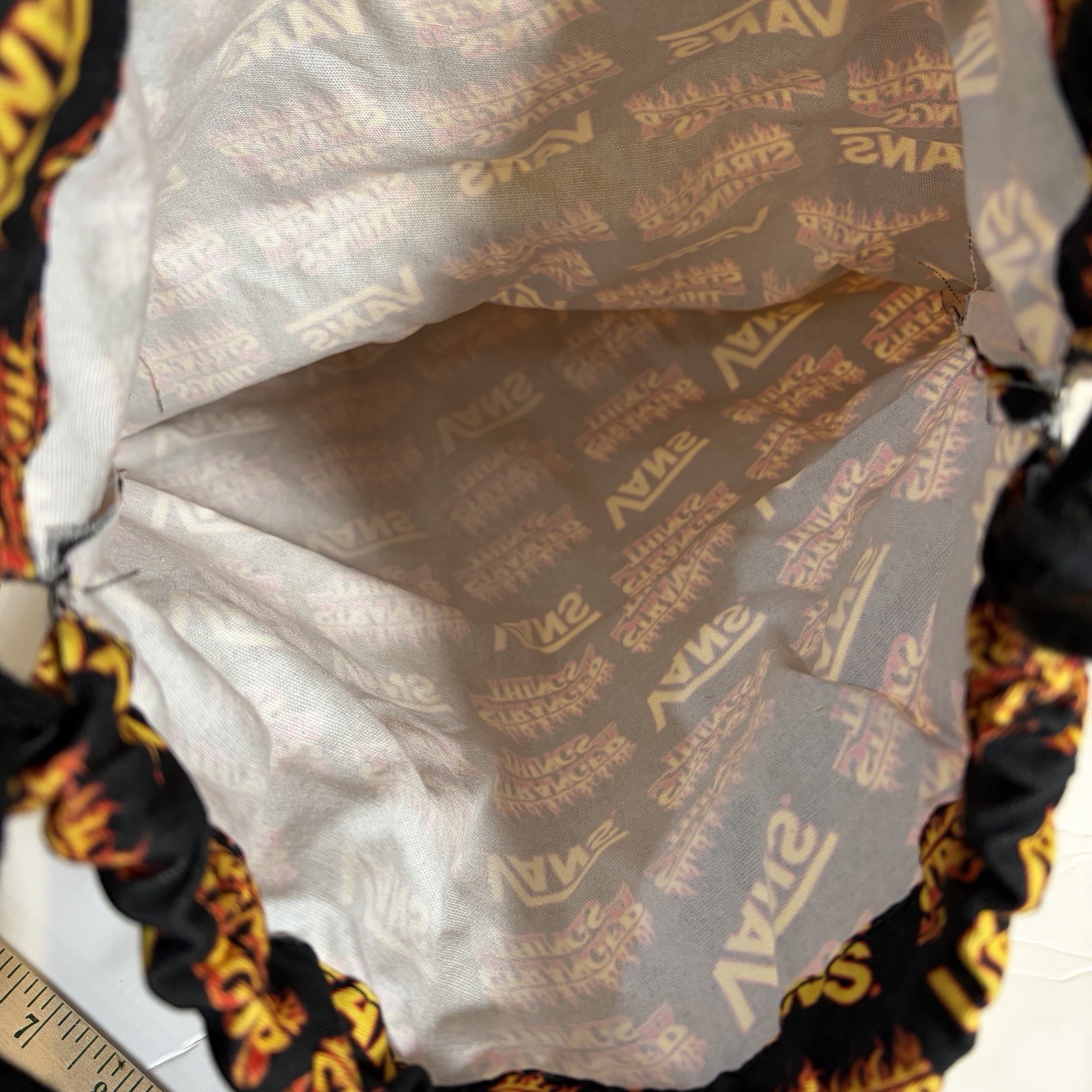 Vans Stranger Things Tote Bag String Drawstring F… - image 7