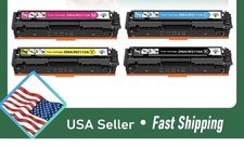 206A Toner 4 PACK Color For HP LaserJet Pro M283fdw M283cdw M282 W2110A W/ CHIP