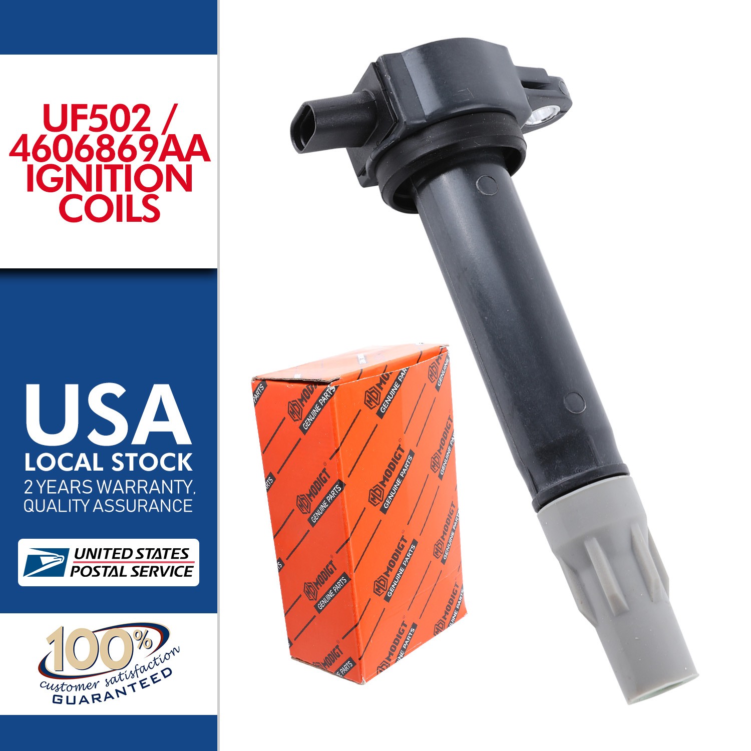 Heavy Duty Ignition Coil C1522 UF502 For 06-10 Chrysler Dodge 4.0L 2.7L 3.5L