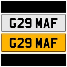 G29 MAF GEM GEMMA GEMS GEMM GEMMAS NEAT OLD 3X3 G REG CAR NUMBER PRIVATE PLATE