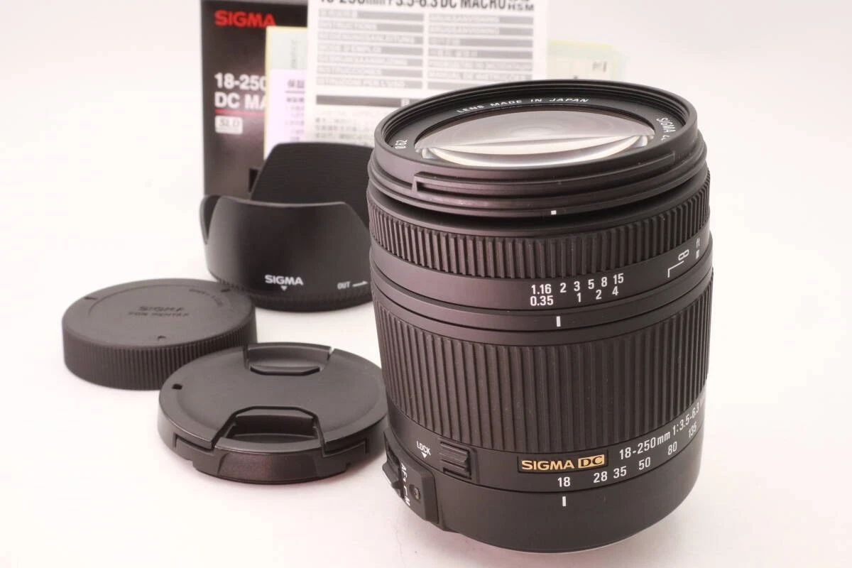 Sigma 18-250mm Focal Camera Lenses for sale - eBay
