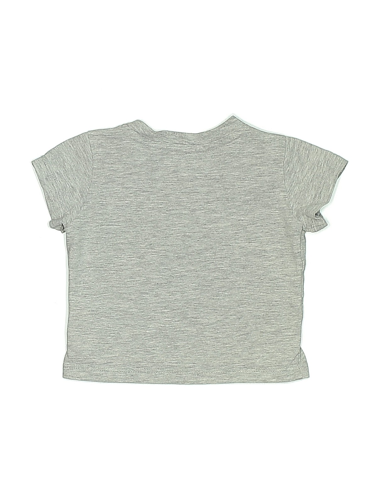 The North Face Girls Gray Short Sleeve T-Shirt 0-3 Months thumbnail 2