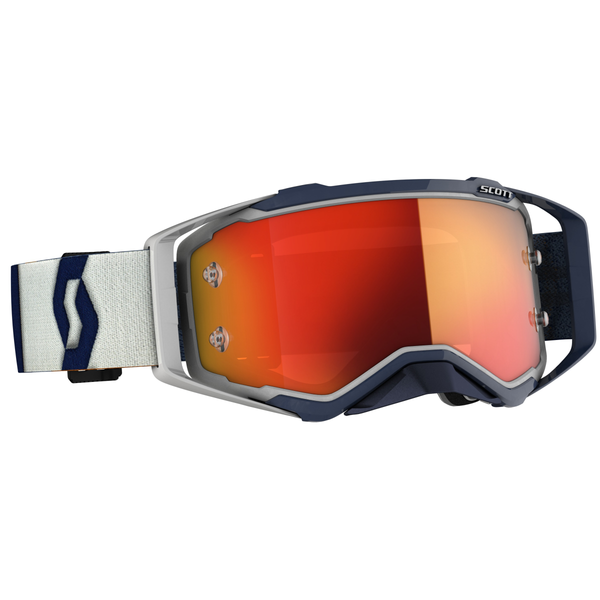 Scott Goggle Prospect Grau / Dunkelblau / Orange Chrome Works-image