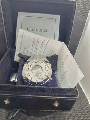 Gent's Zeon Tech Solsuno LED Stainless Steel Quartz Watch
