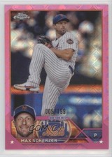 2023 Topps Chrome Logofractor Edition Pink Refractor 5/199 Max Scherzer #148 im4
