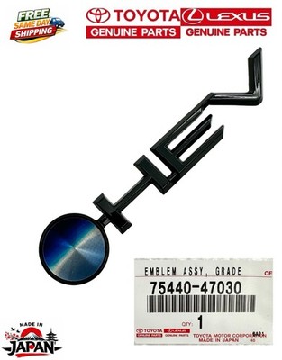 GENUINE TOYOTA 75440-47030 NIGHTSHADE HEV EMBLEM LOGO HYBRID 7544047030