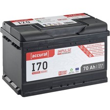 EFB Batterie 12V 70Ah 720A Autobatterie Starterbatterie Start Stop ersetzt 65Ah