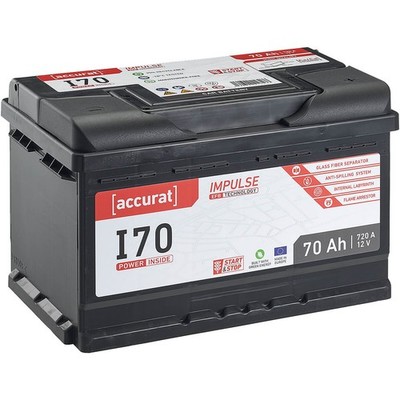EFB Batterie 12V 70Ah 720A Autobatterie Starterbatterie Start Stop ersetzt 65Ah