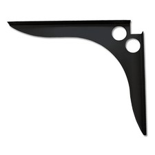 FastCap 15" X 18" Black Speed Brace Countertop Support