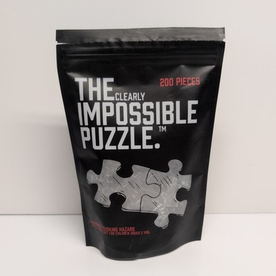 The Clearly Impossible Puzzle 200 PIECE Pieces BRAND NEW SEALED  NIB