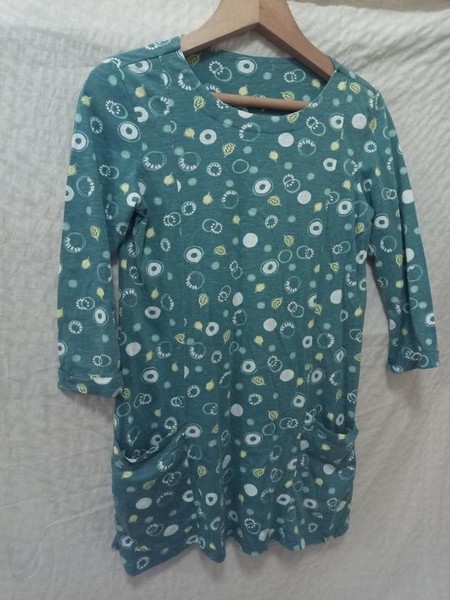 Women Lily & Me Dress Turquoise Knit 40 / L / 48