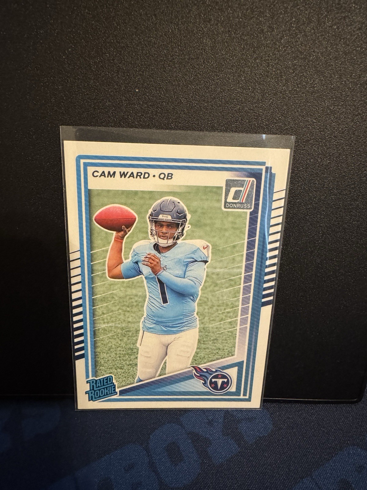 2025 Panini Donruss - Rated Rookie Cameron Ward #350 No Name (RC)