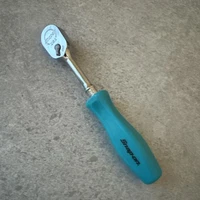 Snap-on™ 1/4" drive 6 7/8" long Teal Blue Ratchet THLD72TL Dual 80 Tech