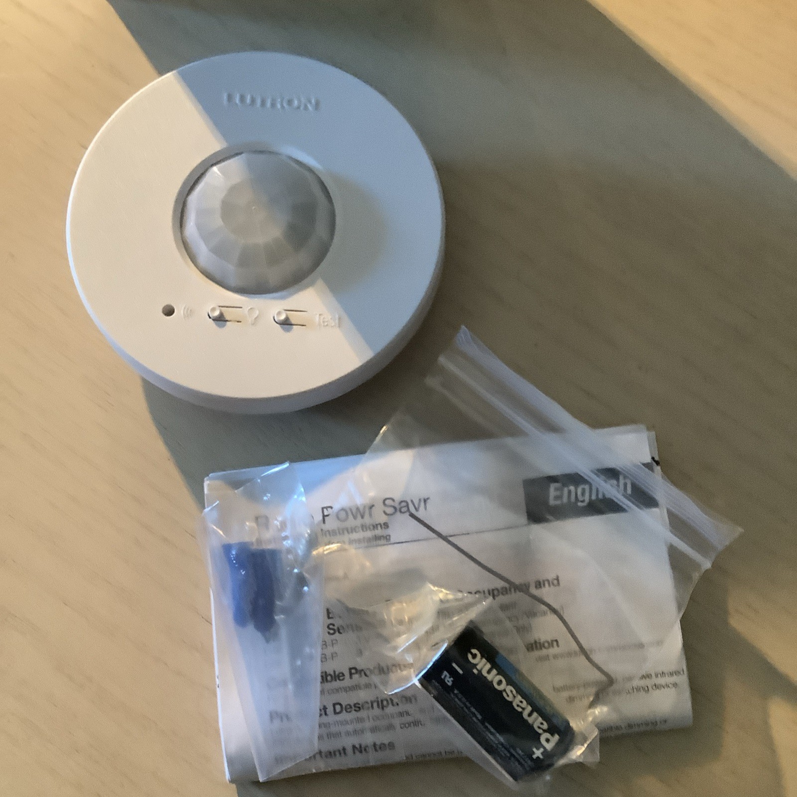 Lutron LRF2-OCR2B-P-WH Ceiling Occupancy Sensor Radio Powr Savr , NEW ...