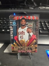 2025 Bowman Chrome Hobby Stars Donovan Mitchell #HS-5 Mitchell's All-Star Spot