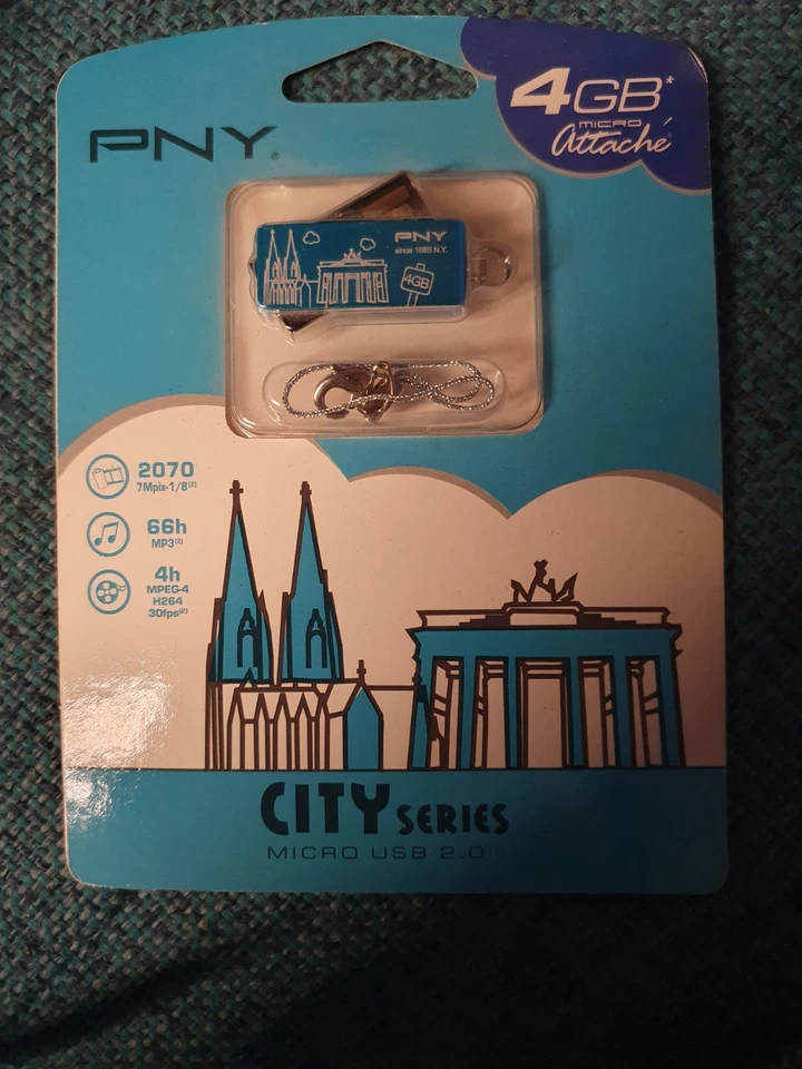 mini USB stick 4GB City - Bild 1 von 1