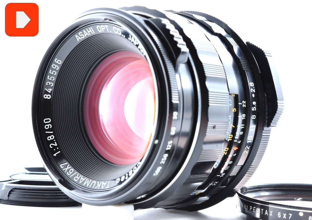 Pentax SMC Takumar 6x7 90mm f/2.8 #435596 Lens for 6x7 67 67II Exc