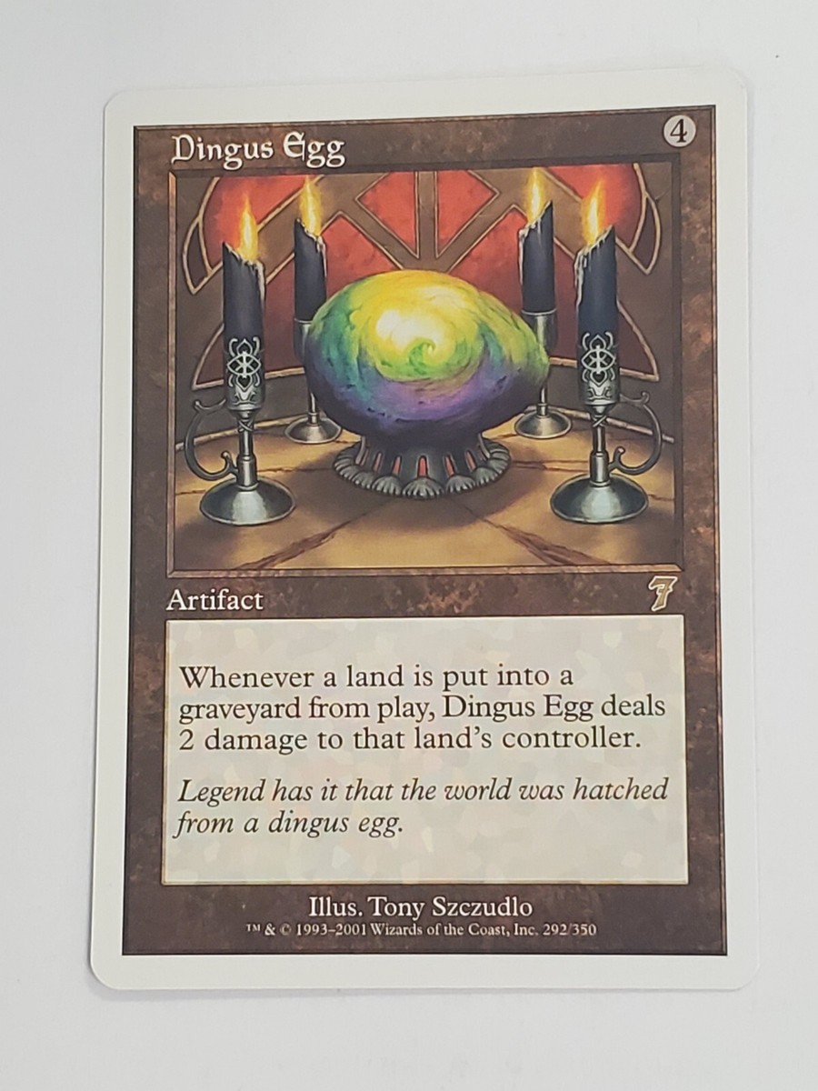 MTG Dingus Egg (7th Edition/Artifact/R) - BGM | eBay