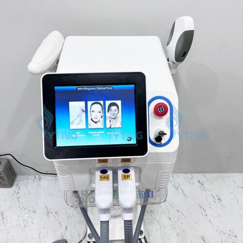 2 in 1 IPL OPT SHR E-Light Haarentfernung ND Yag Laser Tattooentfernungsgerät - Bild 4 von 10