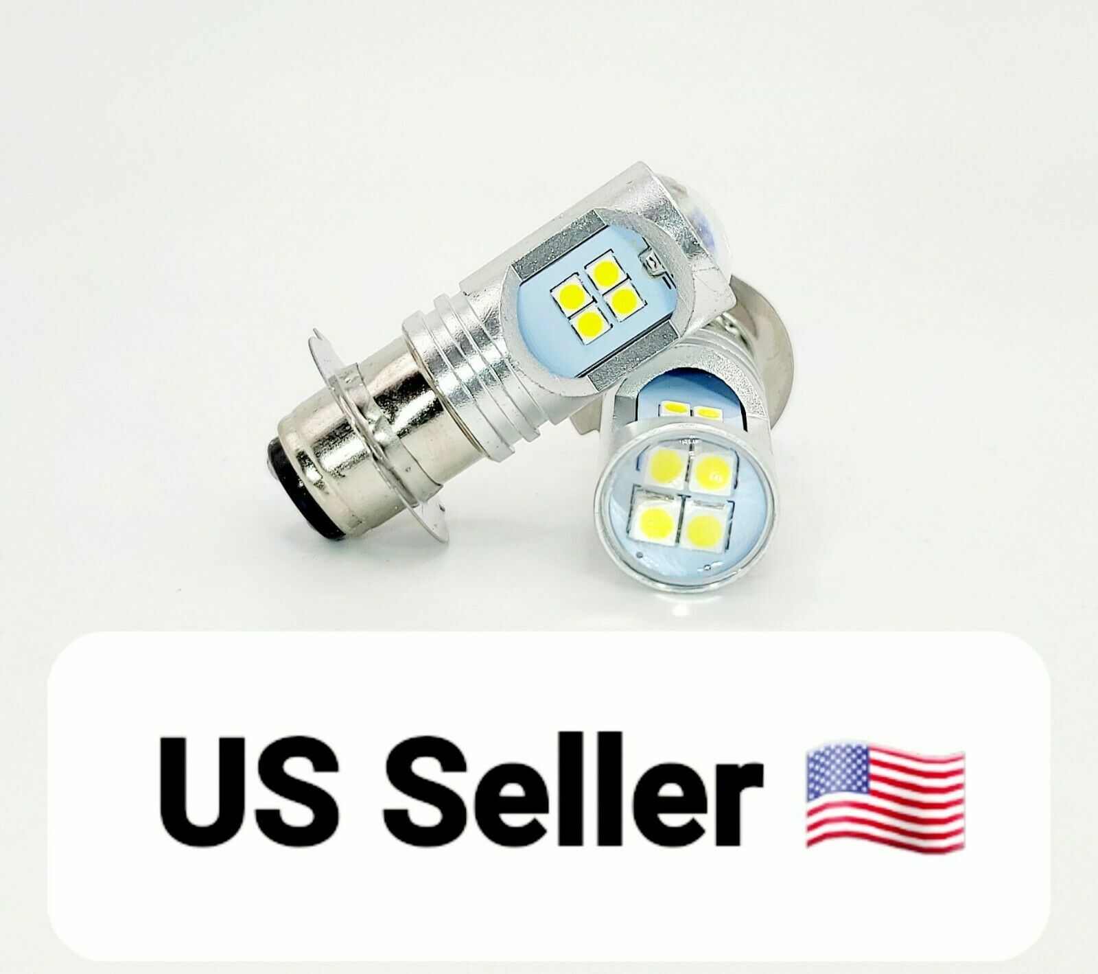 2 Super Bright LED for Club Car DS headlight light bulbs Golf Cart 1986 - 1992 