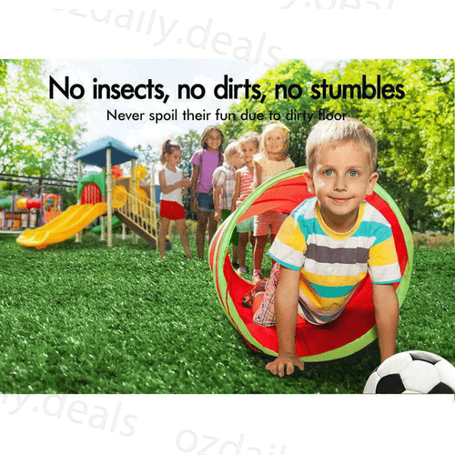 20SQM Artificial Synthetic Grass Fake Lawn Turf Plants Roll Olive 15MM Carpet AU - Picture 3 of 12