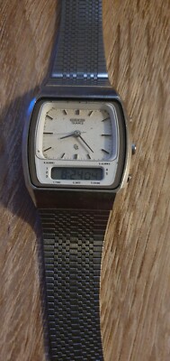  VINTAGE WATCH QUARTZ ANA DIGI MEN'S   41-80013 