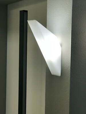 Casablanca  Wandleuchte Wandlampe LYNX Glas weiß -matt 24x6x7cm