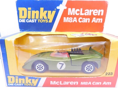 Dinky Toys V337 - McLaren M8A Can Am Réf 223 - Échelle 1/43 - Occasion Boîte D'Origine