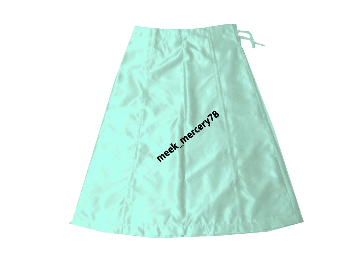 Satin Long Saree Bliss innerwear Women's Wear Under skirts Petticoat Skirt  S56