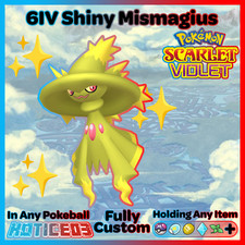 ✨ Shiny Mismagius 6IV ✨ Pokemon Scarlet & Violet 🚀 Fast 🚀
