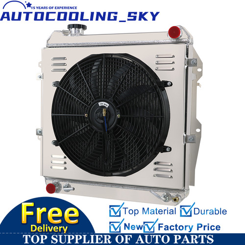 Radiator For Toyota Pickup 4Runner 1988-1995 Aluminum V6 3.0L 3Row 52mm AT MT 50