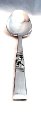 Oneida Community Silberüberzug 1948 Morning Star Menge Of 3 Tisch Portion Löffel