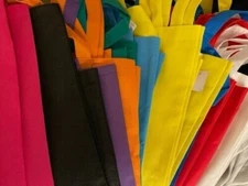 NEW Reusable Tote Bags 4for$12 Grocery Shopping Eco-Friendly Gift Foldable 15"