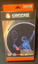 Copper Performance Labs Copper Infused Compression Elbow Sleeve SMALL NEW