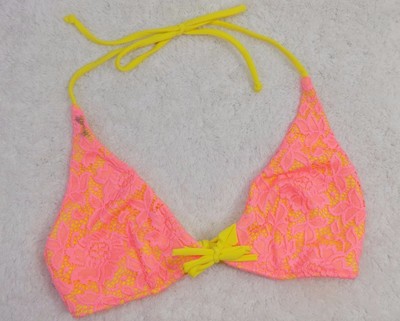 neon yellow swim top