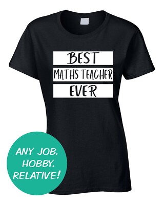 Best Ever individuelles Damen T-Shirt Finest Any Job Hobby Verwandte Arbeit Geschenk Familie