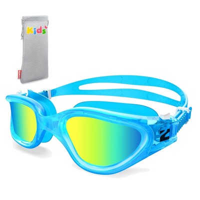 Kinder Schwimmbrille UV-Schutz Polarisierte Linse Antibeschlag Bequem